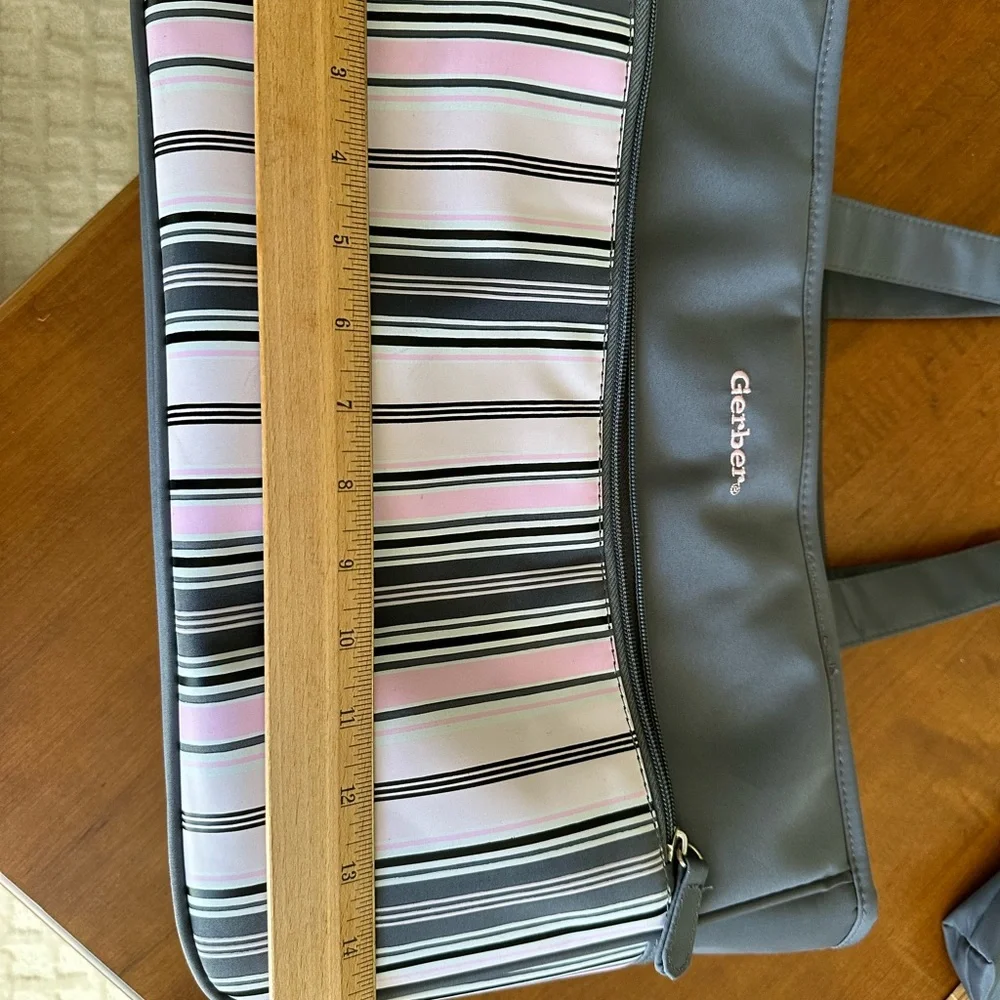 Large Gerber Diaper Bag - Like New!